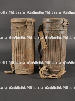 Lot de masques anti-gaz allemands — miniature 4