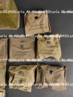 Caisse de calibre 30 et kit anti gaz US. — miniature 4