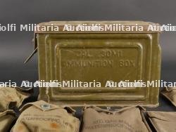 Caisse de calibre 30 et kit anti gaz US. — photo 5