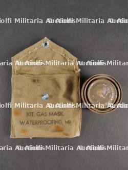 Caisse de calibre 30 et kit anti gaz US. — miniature 8