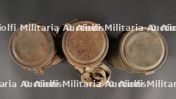 Lot de 3 boîtier de masques anti-gaz allemands — miniature 4
