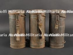 Lot de 3 masques anti-gaz allemands — photo 2
