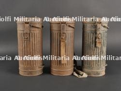 Lot de 3 masques anti-gaz allemands — miniature 2