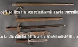 Lot de 3 baïonnettes ou couteau français — photo 1