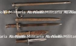 Lot de 3 baïonnettes ou couteau français — photo 2
