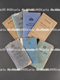 Lot de documents individuels bavarois WW1