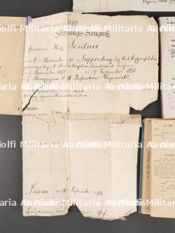 Lot de documents individuels bavarois WW1 — photo 3