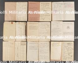 Lot de 9 Militarpass et Solbuch allemands WW1 — photo 2