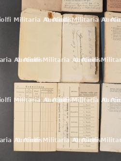 Lot de 9 Militarpass et Solbuch allemands WW1 — photo 5