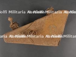 Allemagne WW1 sacoche métallique de bicyclette et moufles — miniature 5