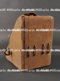 Allemagne WW1 sacoche métallique de bicyclette et moufles — miniature 10