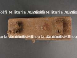 Allemagne WW1 sacoche métallique de bicyclette et moufles — photo 11
