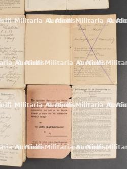 Lot de 6 Militarpass et livrets allemands WW1 — miniature 4