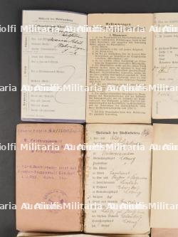 Lot de 6 Militarpass et livrets allemands WW1 — photo 6