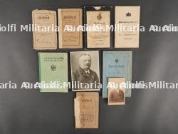 Lot de 5 livrets allemand ww1 artillerie à pied