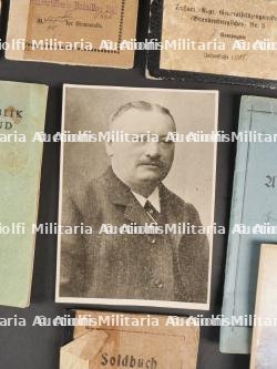 Lot de 5 livrets allemand ww1 artillerie à pied — photo 2