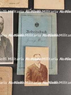 Lot de 5 livrets allemand ww1 artillerie à pied — photo 3
