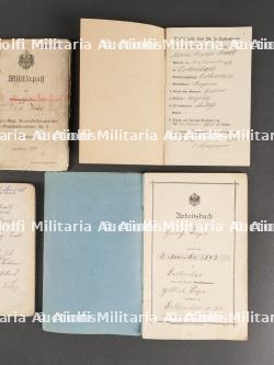 Lot de 5 livrets allemand ww1 artillerie à pied — photo 7
