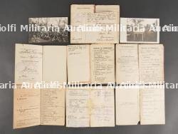 Lot de 9 Militarpass, livret et photos d'artilleurs de campagne — miniature 6