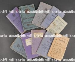 Lot de livrets, groupings et documents allemands WW1 — photo 1