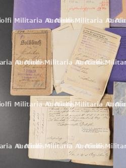 Lot de livrets, groupings et documents allemands WW1 — photo 3
