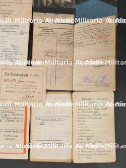 Lot de livrets, groupings et documents allemands WW1 — miniature 5