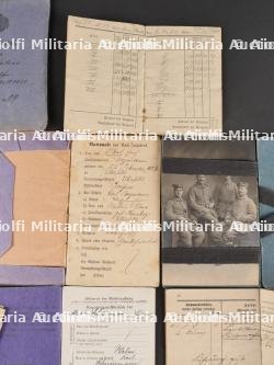 Lot de livrets, groupings et documents allemands WW1 — photo 6