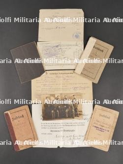Lot de livrets allemands WW1 Badois, Grenadier et Infanterie — photo 1