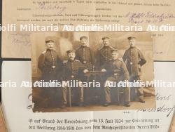 Lot de livrets allemands WW1 Badois, Grenadier et Infanterie — miniature 2