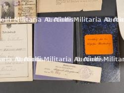 Lot de documents civils période impériale allemande — photo 3