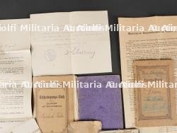 Lot de documents civils période impériale allemande — photo 7