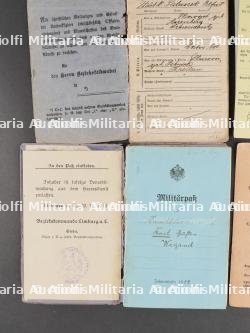 Lot de 7 Militarpass, documents et livrets allemands ww1 — photo 5