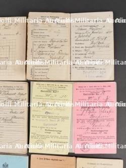 Lot de 7 Militarpass, documents et livrets allemands ww1 — miniature 7