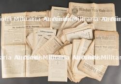 Ensembles de parutions des anciens du JR142 Badois et journaux bavarois