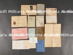 Lot de documents civils et militaires du IIIe Reich — photo 1