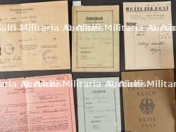 Lot de documents civils et militaires du IIIe Reich — miniature 7