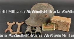 Lot casque et équipements allemands ww1 — photo 1