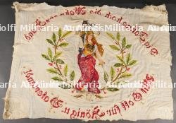 Bannière allemande et lithographie de réserviste — photo 3