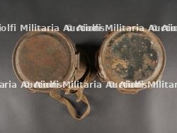 Lot de 2 boîtiers de masque anti gaz allemands — photo 6