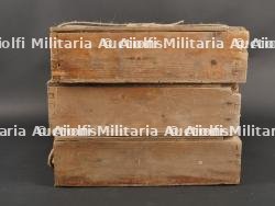 Lot de 3 caisses allemandes 8cm Wurfgranaten 34 — photo 3