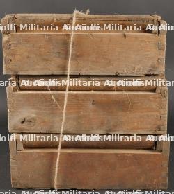 Lot de 3 caisses allemandes 8cm Wurfgranaten 34 — miniature 4