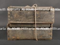 Lot de 2 caisses allemandes 8cm Wurfgranaten 39 — miniature 4