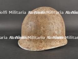 Coque de casque USM1 camouflée blanc, Ardennes