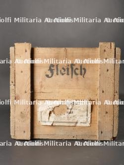Caisse à viande allemande et caisse munition — miniature 2