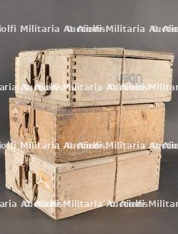 Allemagne ww2 Lot de 3 caisses pour douilles l.F.H. — miniature 4