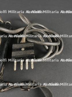 Anglais ww2 Appareil de téléphonie et micro plastron Ericsson — photo 19