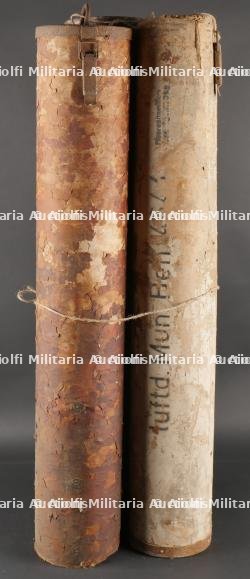 Ensemble de 3 containers allemands de 15 cm WGR NEBELWERFER