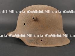 Allemagne WW1 coque de casque Stahlhelm M16 — miniature 4