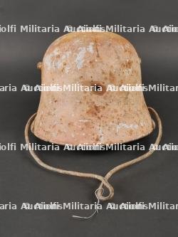 Allemagne WW1 coque de casque Stahlhelm M16 transformée en seau — miniature 5