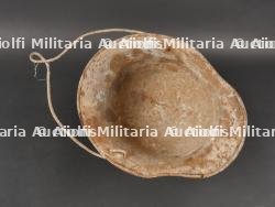 Allemagne WW1 coque de casque Stahlhelm M16 transformée en seau — photo 9